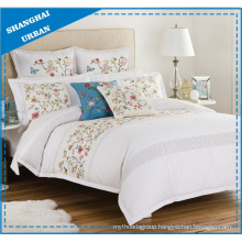 6 Piece White Gardens Printed Polyester Comforter Set